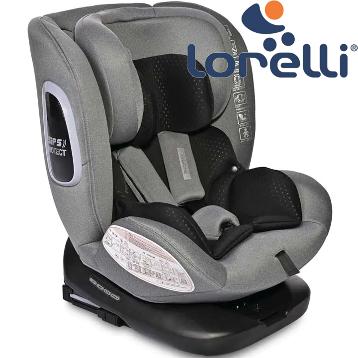 Lorelli Premium    PHOENIX I-SIZE 360 ISOFIX (40-150 ) GREY JASPER