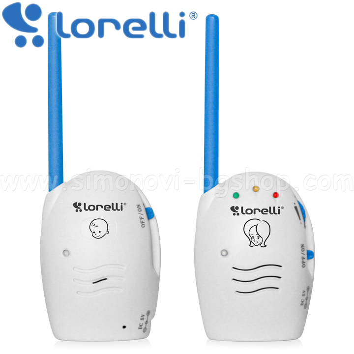 Lorelli Дигитален Бебефон Blue 10280110002 Lorelli Дигитален Бебефон Blue 10280110002