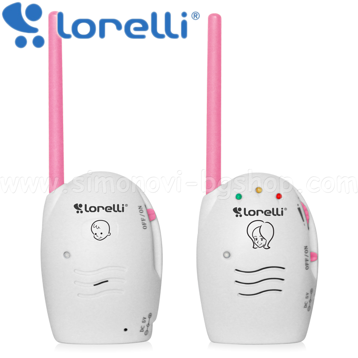 Lorelli Дигитален Бебефон Pink 10280110001 Lorelli Дигитален Бебефон Pink 10280110001