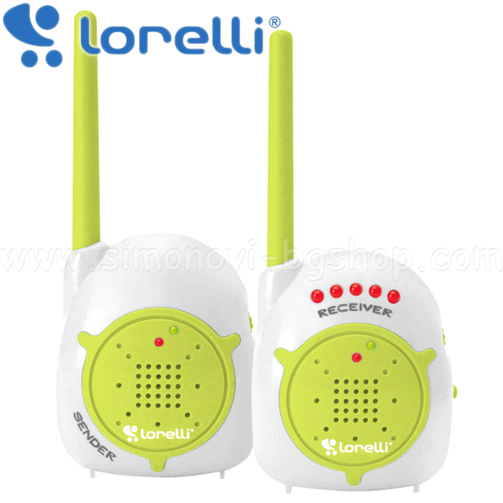 Lorelli Дигитален Бебефон White 10280020001 Lorelli Дигитален Бебефон White 10280020001