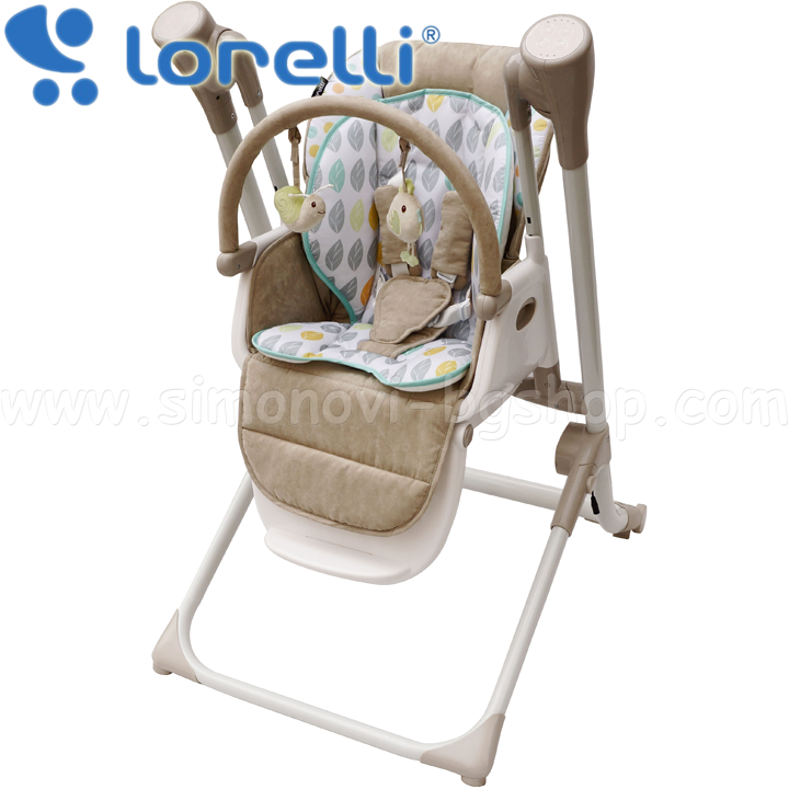 Lorelli Classic Стол за хранене-люлка Ventura Beige 1010030/0002 Lorelli Classic Стол за хранене-люлка Ventura Beige 1010030/0002