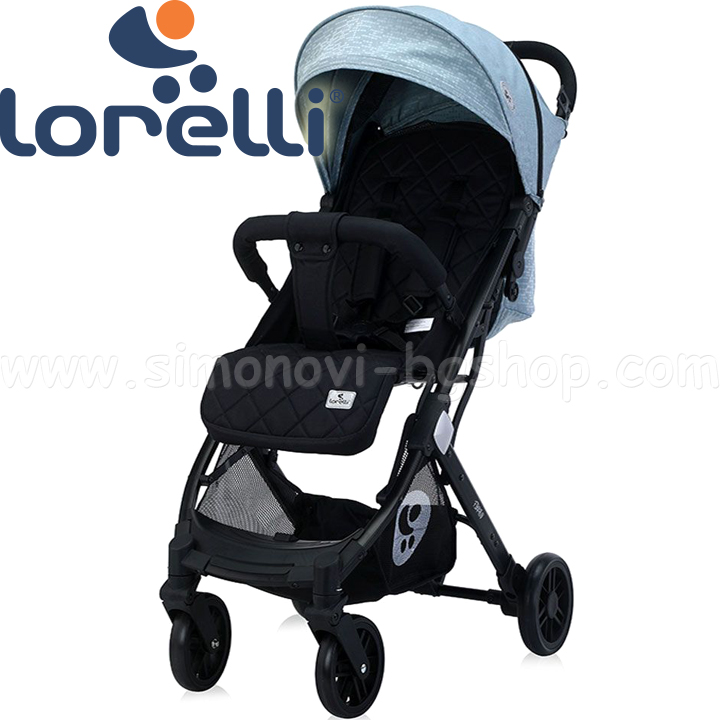 2022 Lorelli Premium  Fiorano Black Silver Blue 10021492124