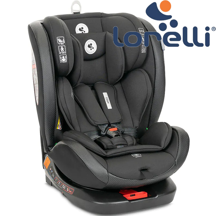 Lorelli Classic    ARES I-SIZE 360 ISOFIX (40-150 ) BLACK