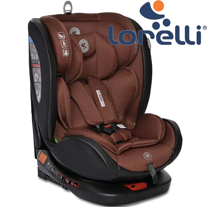 Lorelli Classic    ARES I-SIZE 360 ISOFIX (40-150 ) GINGER