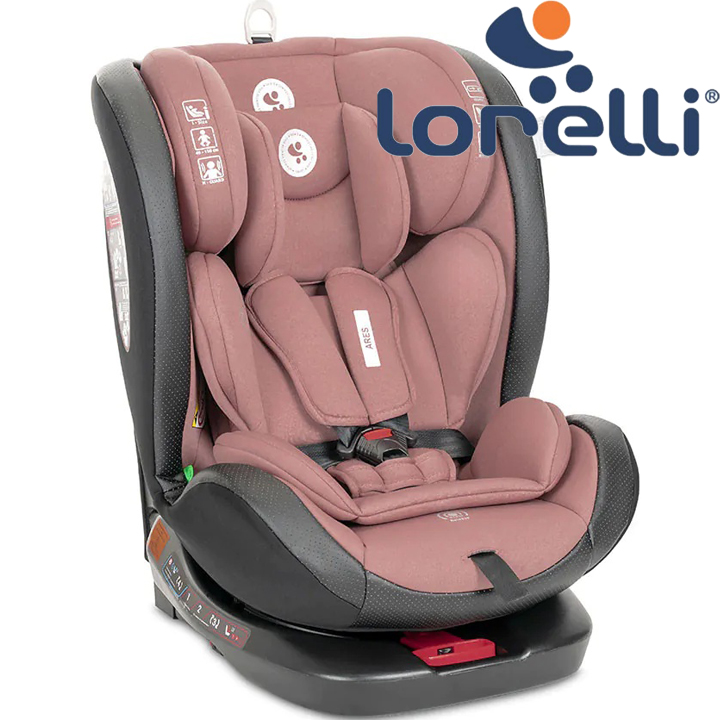 Lorelli Classic    ARES I-SIZE 360 ISOFIX (40-150 ) PINK