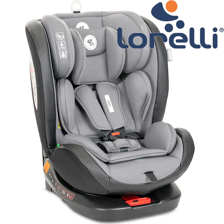 Lorelli Classic    ARES I-SIZE 360 ISOFIX (40-150 ) LIGHT GREY