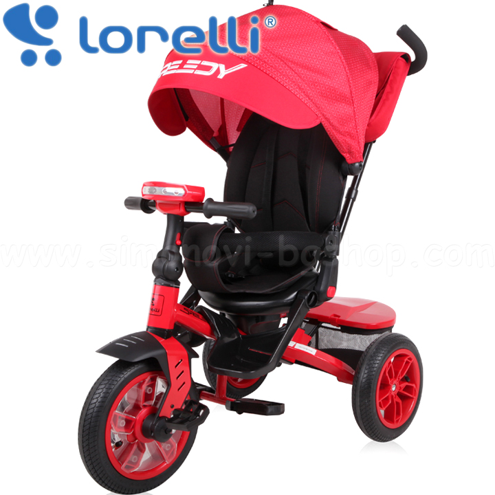Lorelli Детска триколка с родителски контрол Speedy Red 10050430003 Lorelli Детска триколка с родителски контрол Speedy Red 10050430003