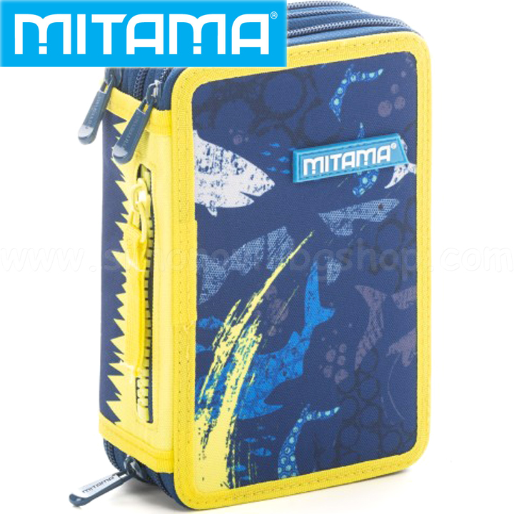 Mitama Пълен несесер с три ципа Shark 63269 Mitama Пълен несесер с три ципа Shark 63269