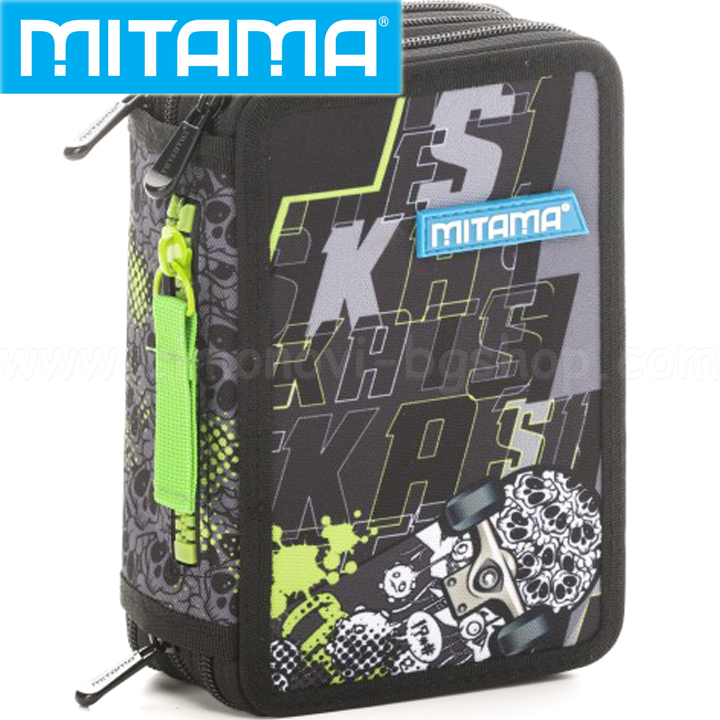 Mitama Пълен несесер с три ципа Skate 63271 Mitama Пълен несесер с три ципа Skate 63271