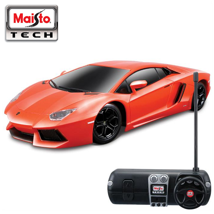 Lamborghini Aventador 1:24 Orange Maisto Tech