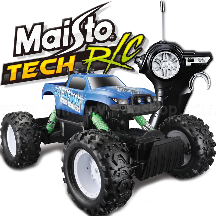 *Maisto Tech  Rock Crawler   Behemoth Blue