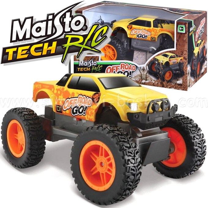 **Maisto Tech  R/C Off-Road Go   81762 Yellow