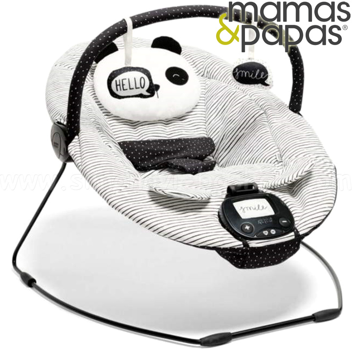*Mamas & Papas Бебешки шезлонг Apollo "Panda" 4499IJ400 *Mamas & Papas Бебешки шезлонг Apollo "Panda" 4499IJ400
