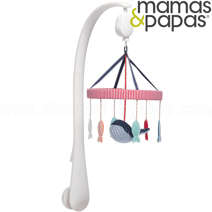 Mamas & Papas Sail Away With Me Музикална въртележка за легло 7560A5300 Mamas & Papas Sail Away With Me Музикална въртележка за легло 7560A5300