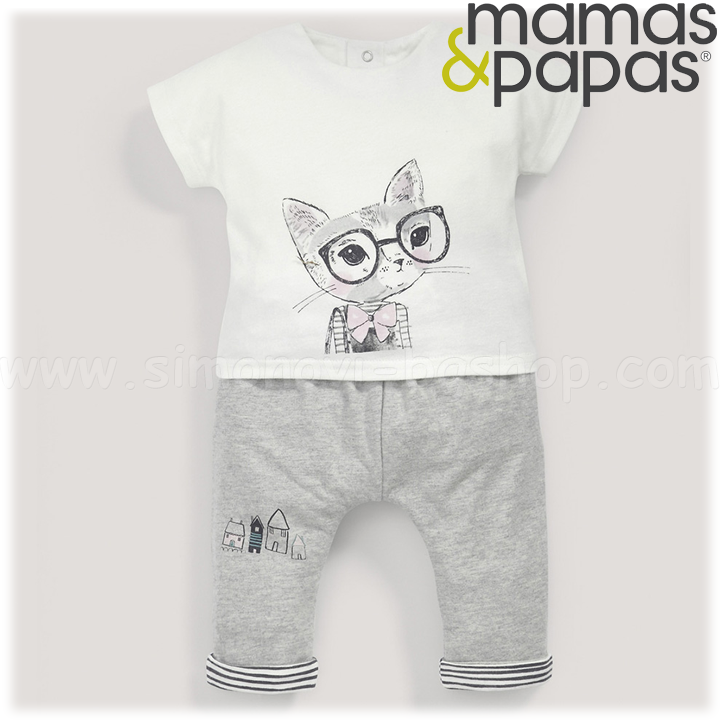 *2017 Mamas & Papas Girls   2  Kitty S42LAN2