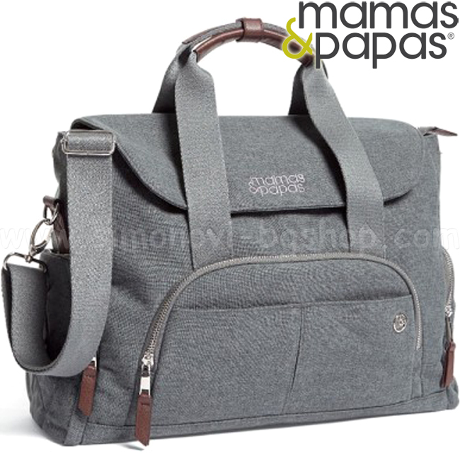 2020 Mamas & Papas Bowling Gray Mist Stroller Bag 599901G00