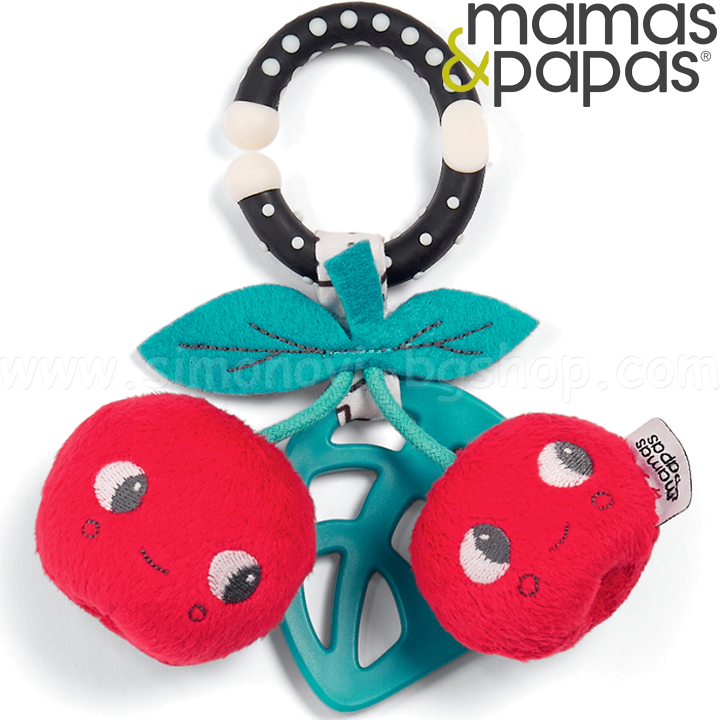 Mamas & Papas Бебешка играчка Linkie Cherry 7558OS106 Mamas & Papas Бебешка играчка Linkie Cherry 7558OS106
