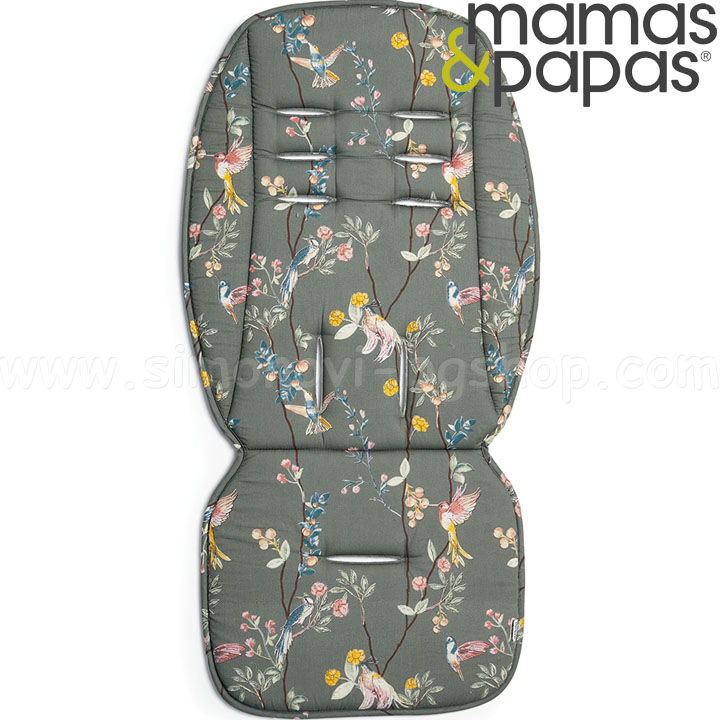 Mamas & Papas Подложка за количка с мемори пяна Watercolour Floral 2636T2900 Mamas & Papas Подложка за количка с мемори пяна Watercolour Floral 2636T2900