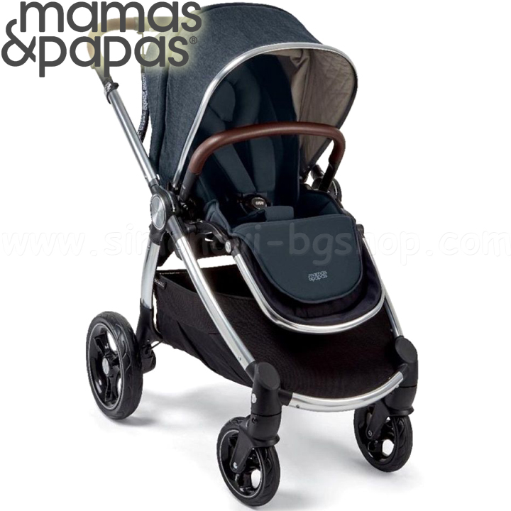 2022 Mamas & Papas Baby Stroller Ocarro Navy Flannel 5775KM300