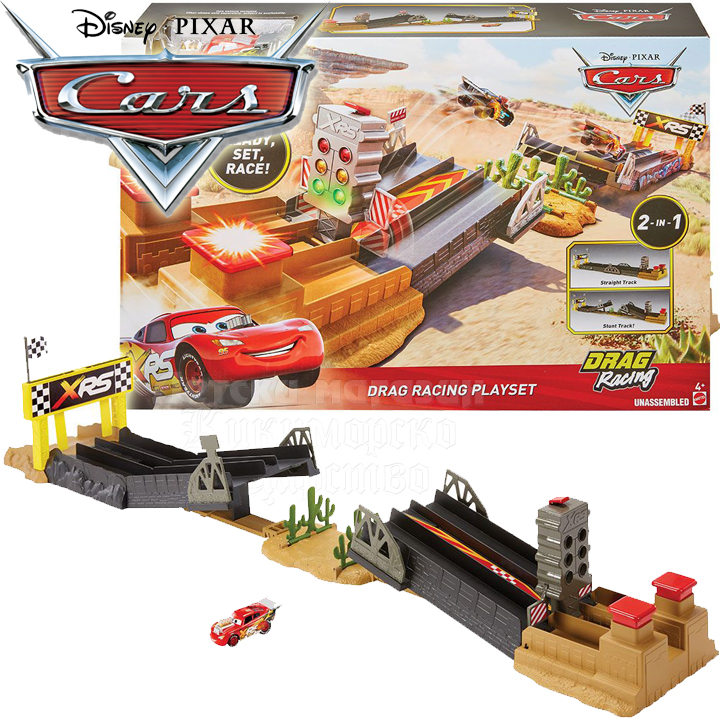 Cars Disney Game set "Drag race" GFM09