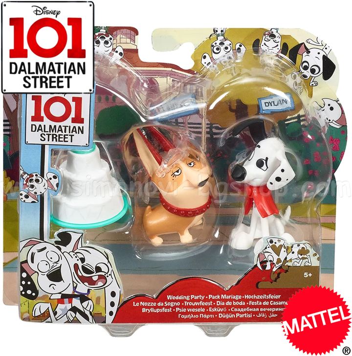 *Disney 101 Dalmatian Street  2 .  Wedding Party GBM37