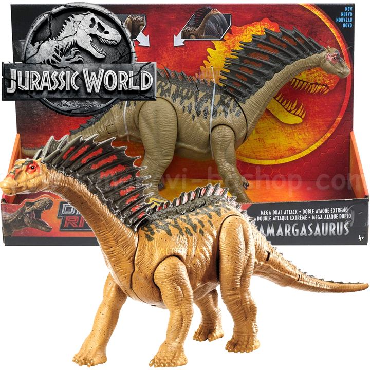 Jurassic World Динозавър съперник Dual Attack Amargasaurus GFH09 Jurassic World Динозавър съперник Dual Attack Amargasaurus GFH09