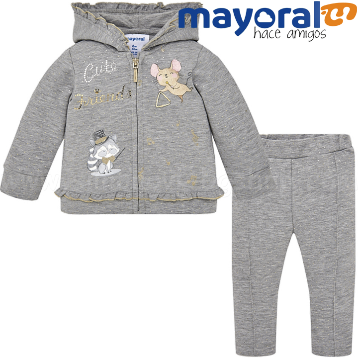 Mayoral Girls Детски анцуг 2 части 18-02888-080 (6м-3г) Mayoral Girls Детски анцуг 2 части 18-02888-080 (6м-3г)