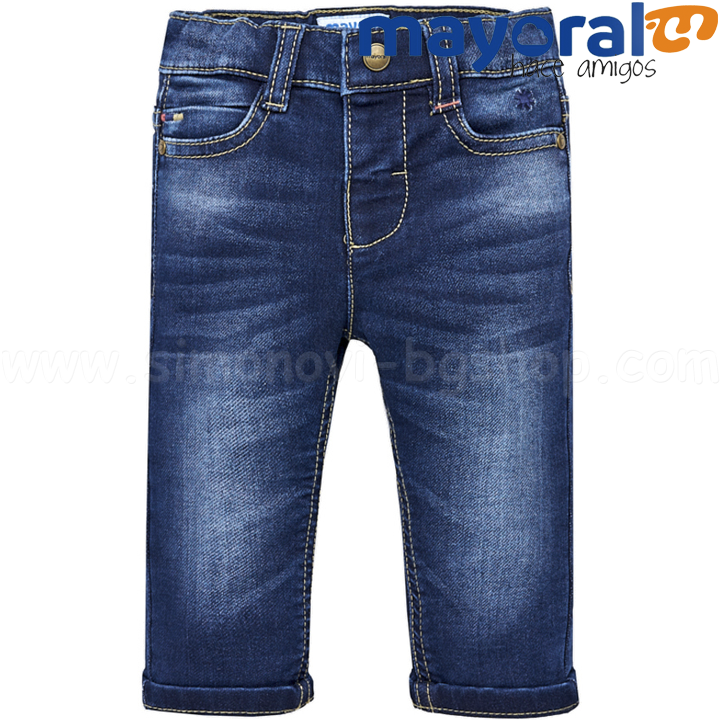 Mayoral Boys Детски дънки Slim Fit за момче 18-02550-082 (9-36м) Mayoral Boys Детски дънки Slim Fit за момче 18-02550-082 (9-36м)