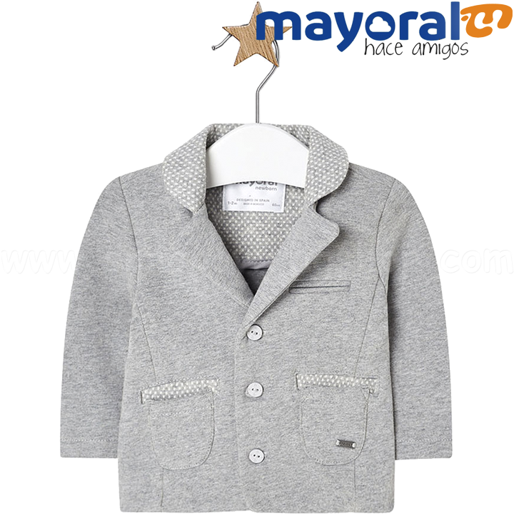 Mayoral Boys Бебешко сако 18-02434-076 (2-12м) Mayoral Boys Бебешко сако 18-02434-076 (2-12м)