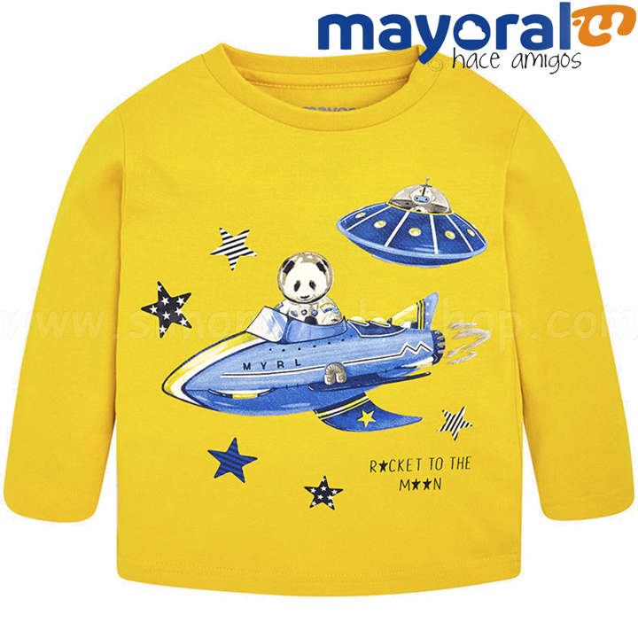Mayoral Boys Бебешка блуза с дълъг ръкав 18-02014-069 (6-12м) Mayoral Boys Бебешка блуза с дълъг ръкав 18-02014-069 (6-12м)