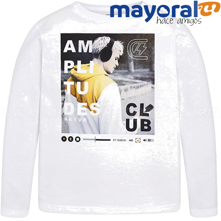 Mayoral Boys Блуза с дълъг ръкав с принт 18-07022-081 (10-18г) Mayoral Boys Блуза с дълъг ръкав с принт 18-07022-081 (10-18г)