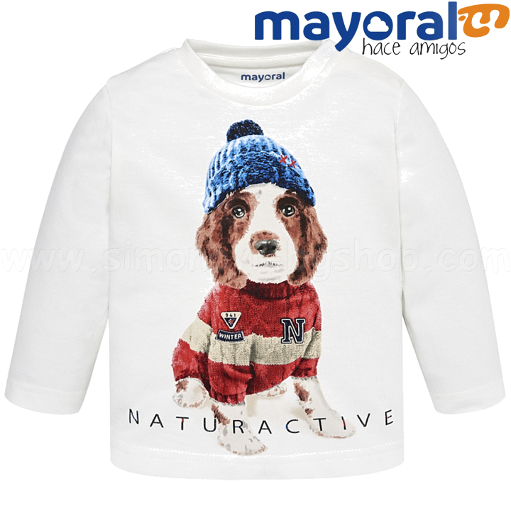 Mayoral Boys Бебешка блуза с дълъг ръкав 18-02010-077 (6-12m) Mayoral Boys Бебешка блуза с дълъг ръкав 18-02010-077 (6-12m)