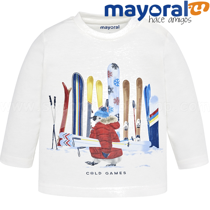 Mayoral Boys Детска блуза с дълъг ръкав 18-02020-037 (9-36м) Mayoral Boys Детска блуза с дълъг ръкав 18-02020-037 (9-36м)