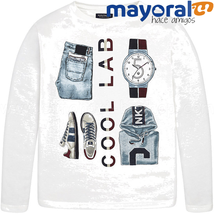 Mayoral Boys Детска блуза с дълъг ръкав 18-07002-053 (14-18г) Mayoral Boys Детска блуза с дълъг ръкав 18-07002-053 (14-18г)