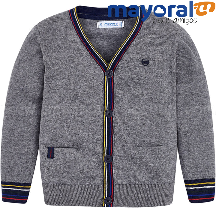 Mayoral Boys Плетена жилетка за момче 18-04334-068 (4-9г) Mayoral Boys Плетена жилетка за момче 18-04334-068 (4-9г)