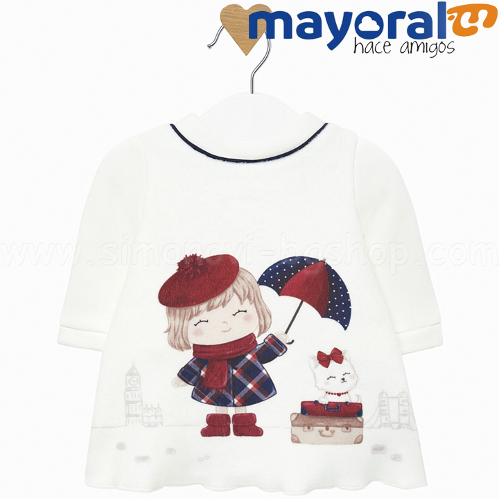 Mayoral Girls Бебешка рокля 15246 Mayoral Girls Бебешка рокля 15246