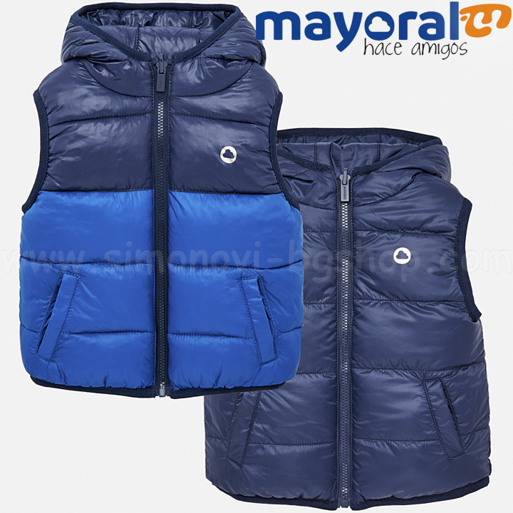 Mayoral Boys Бебешка грейка с две лица Blue 02460-033 Mayoral Boys Бебешка грейка с две лица Blue 02460-033
