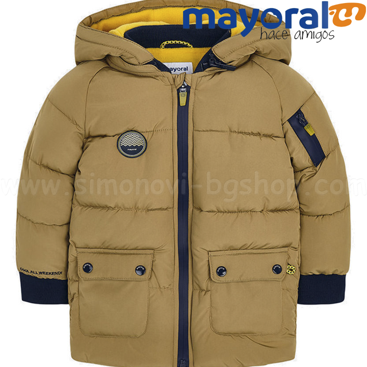 Mayoral Boys Детско зимно яке с качулка 18-04408-096 (3г-9г) Mayoral Boys Детско зимно яке с качулка 18-04408-096 (3г-9г)