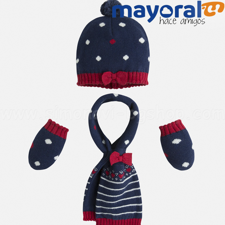 Mayoral Boys Комплект шал,шапка и ръкавици 17-09339-093 Mayoral Boys Комплект шал,шапка и ръкавици 17-09339-093