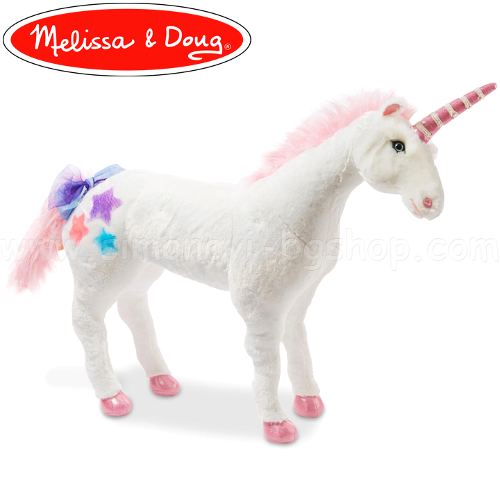 melissa and doug large plush unicorn