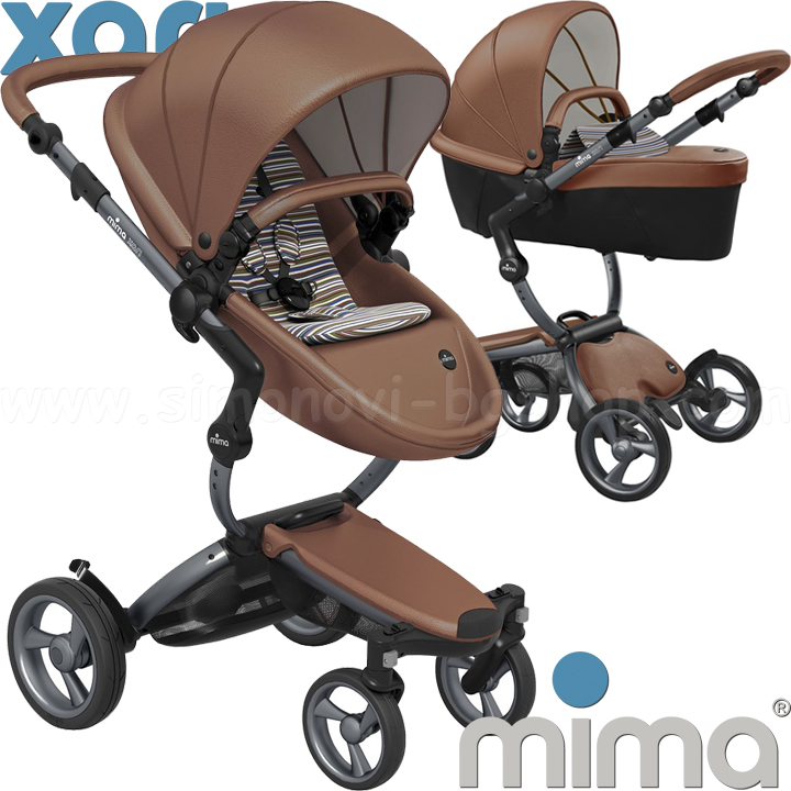 Mima - ambulant Xari Flair 2in1 Camel Graphite Grey/ Autumn Stripes Mima - ambulant Xari Flair 2in1 Camel Graphite Grey/ Autumn Stripes