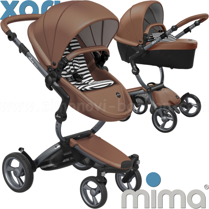 Mima Xari Camel   21 Graphite Grey/ BW Stripes