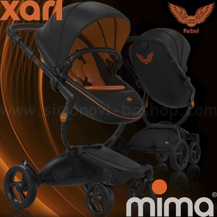 Mima Xari Rebel LE Бебешка количка 2в1 Special Edition Mima Xari Rebel LE Бебешка количка 2в1 Special Edition