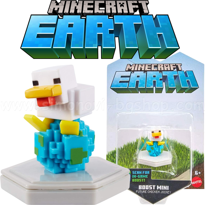 Minecraft Earth Figurine "Chicken Jockey" GKT33