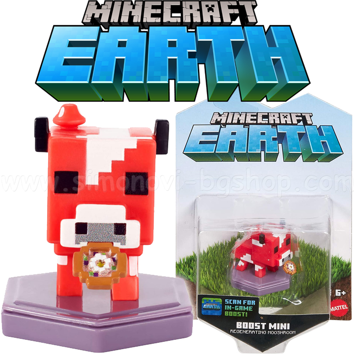 Minecraft Earth Figurine "Regenerating Mooshroom" GKT33