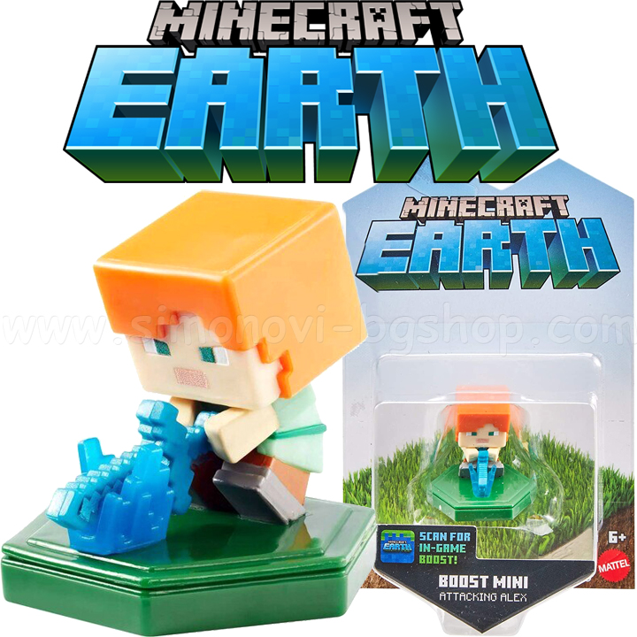 Minecraft Earth Figurine "Attacking Alex" GKT32/GKT37