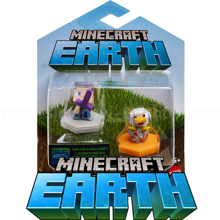 Minecraft Earth "Steve to attack", "Spawn Chicken" GKT41