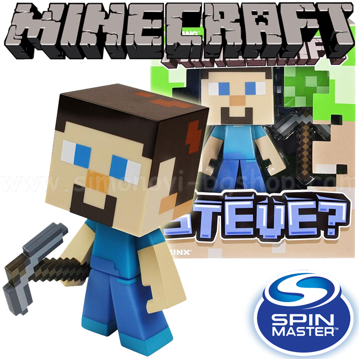 Minecraft Steve Figurine 6022579 Spin Master