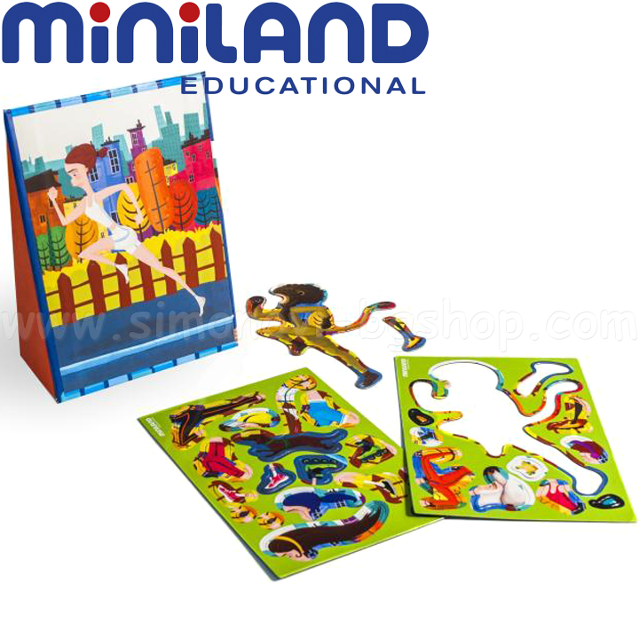 Miniland Daily Heroes Игрален комплект Бегач 454111 Miniland Daily Heroes Игрален комплект Бегач 454111