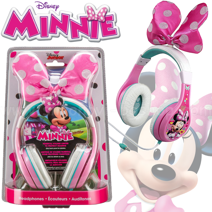 * Căști Minnie Mouse Music Minnie Mouse MM-140